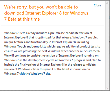 Attention Windows 7 users